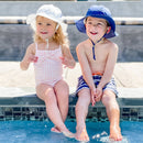 Jan & Jul - Cotton Floppy Hat - White Eyelet
