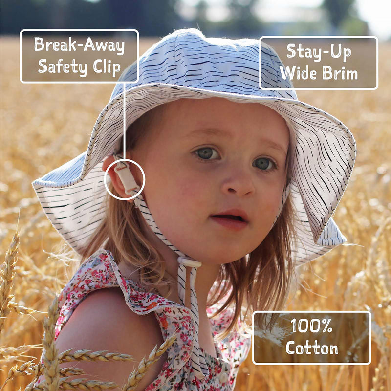Jan & Jul - Cotton Floppy Hat - White Eyelet