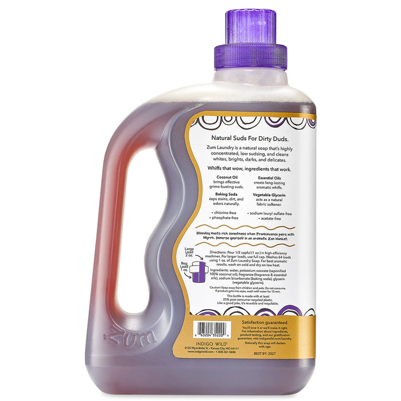 ZUM Clean® Laundry Soap Frankincense & Myrrh